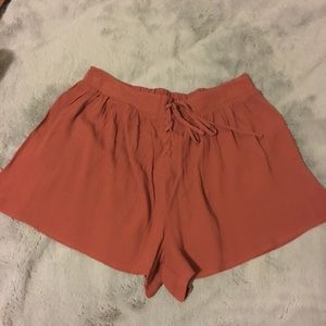 High Waisted Flowy Shorts